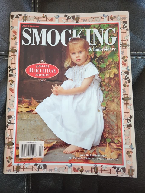 Revista australiana de esmoquin y bordado, número de edición 29, invierno 1994, muy bueno