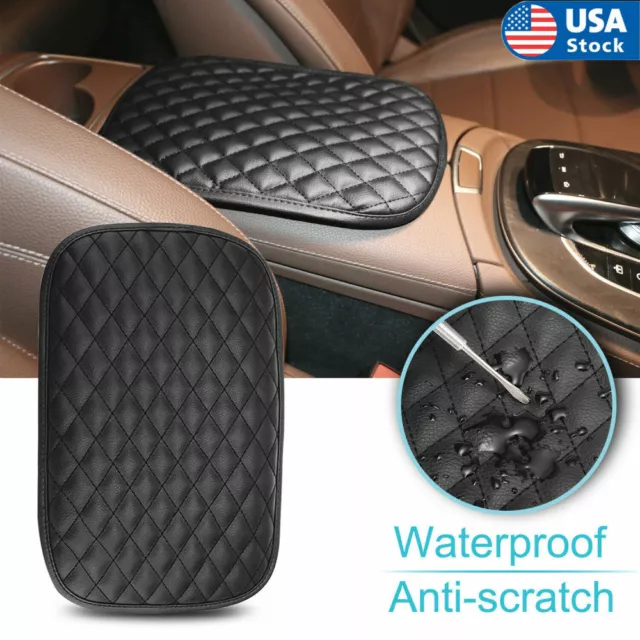Car Auto Accessories Armrest Cushion Cover Center Console Box Pad Protector US
