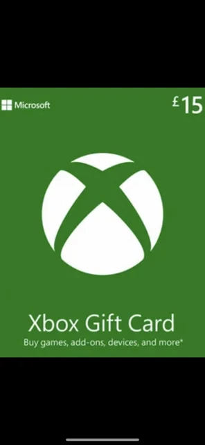 15 gift card xbox sales