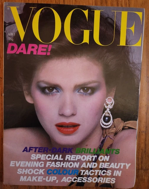 GIA CARANGI S Only UK VOGUE MAG April 1979 Chloe ANNA ANDERSON Alex gia-carangi-s-only-uk-vogue-mag-april-1979-chloe-anna-anderson-alex