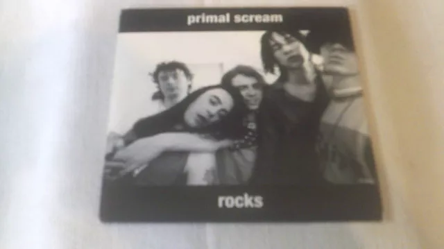 Primal Scream - Rocks - 2 Track Card Sleeve Cd Single