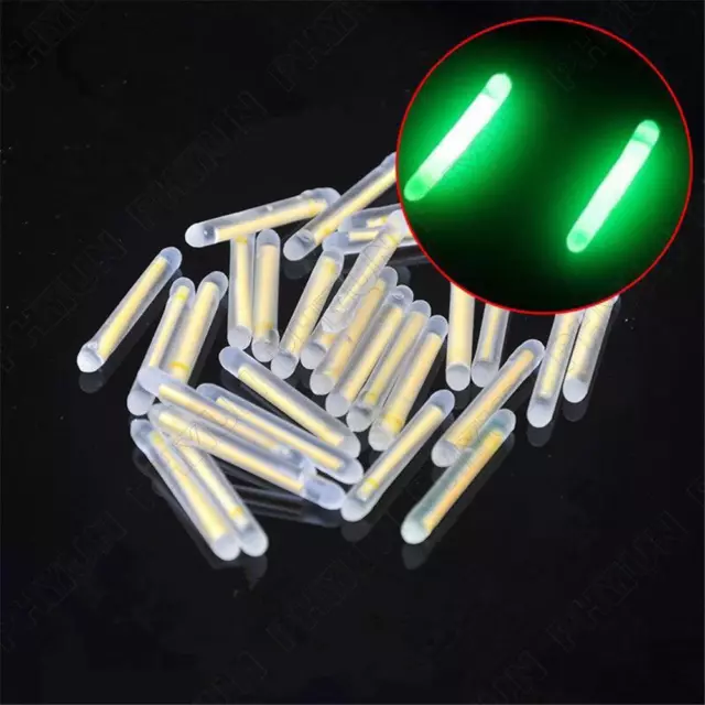 100 Pcs 1.5" Mini Glow Sticks Fishing Light Lightsticks 2