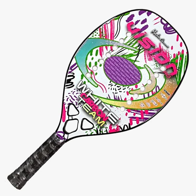Raquette De Beach Tennis Max Beach Tennis MBT Easy M-Carbon 2023 - Modèle Compétition