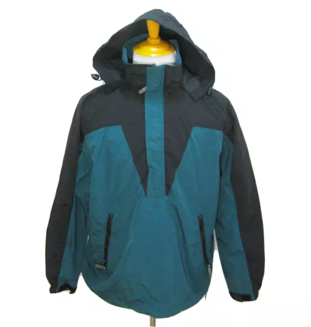 WHITE SIERRA MEN'S (Size Small) Blue Black Hooded Rain Jacket ...