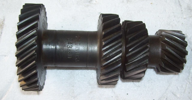 New Mopar 1957-1958 3 speed transmission cluster gear.-MADE IN USA WT-243-8D