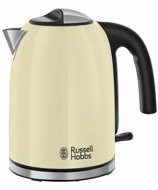 RUSSELL HOBBS Wasserkocher Colours Plus+ Classic Cream 20415-70 1,7 L 2400 Watt