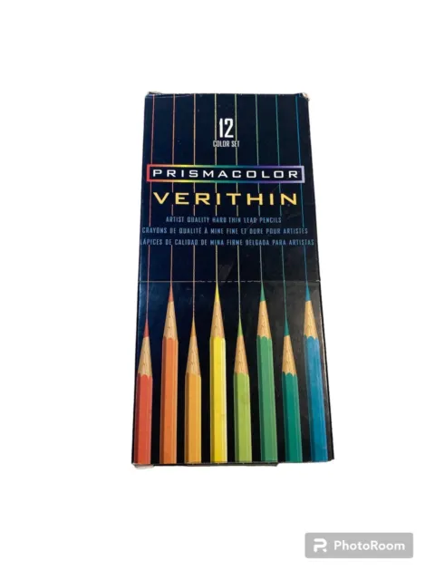 Prismacolor Verithin Lightfastness Color Group Chart 8.5x11 Colored Pencils