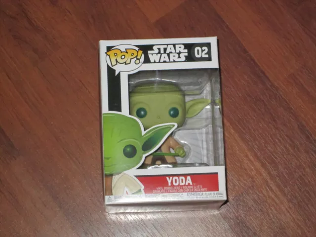 Funko Pop! Star Wars # 02 Yoda Vinyl Bobble-Head Figur