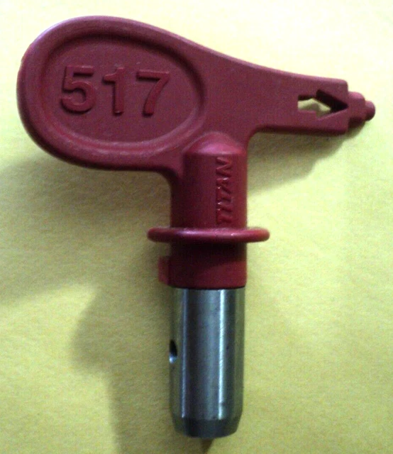 ORIGINAL TITAN RED Airless Spray Gun Tips Fit Titan/Wagner Paint