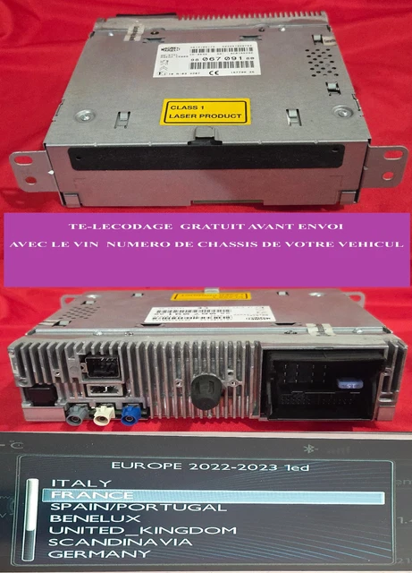 Sistema De Navegación GPS RNEG2 / RT6 Para Citroën C4 Y DS4 - Plug&Play Con Mapas 2023 (Usado)