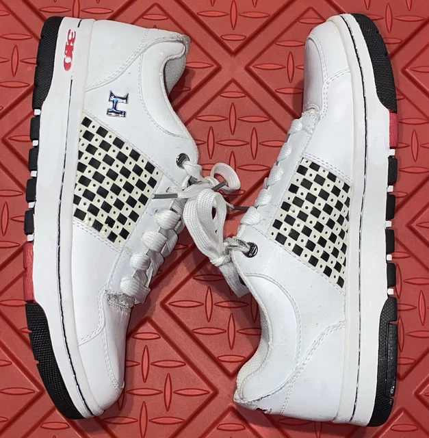 310 MOTORING HURRICANE White Leather Driving Shoes Mens 13  display picture 2