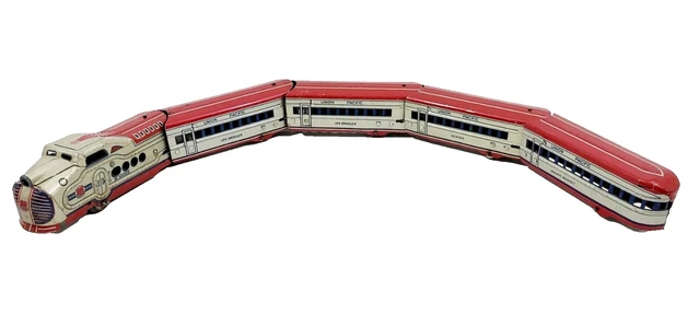 Marx M10005 Union Pacific Streamliner O Gauge Engine and 4 Cars Lot of 5