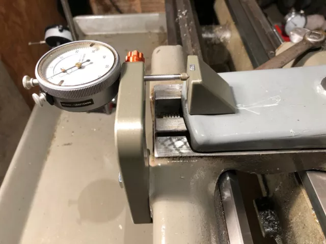 South Bend Lathe 9 or 10K, Cross Slide Dial Indicator Holder (3d Printed)