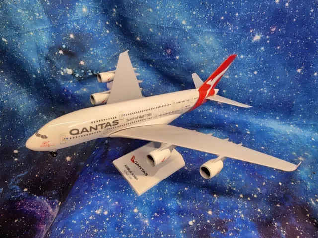 Large Skymarks Qantas A380 Spirit Of Australia Airbus A380 1:200 Aircraft Model