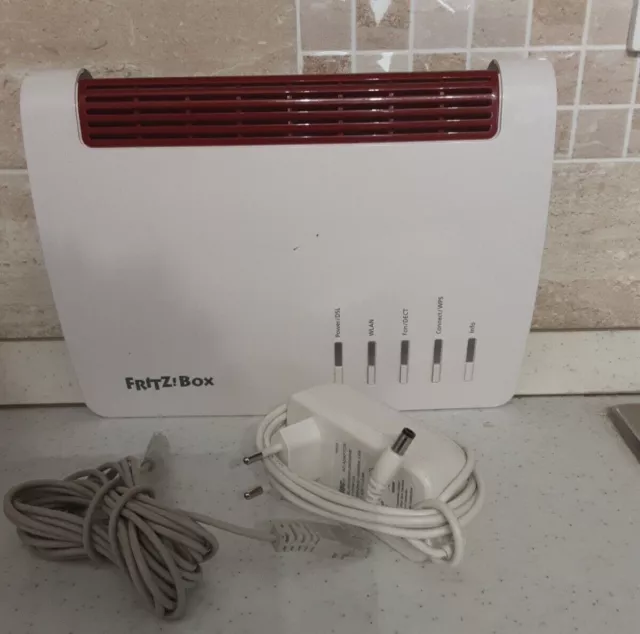 AVM FRITZ Box 7590TIM EDITION MODEM ROUTER VOIP FIBRA ADSL MESH WI-FI  2533 Mb
