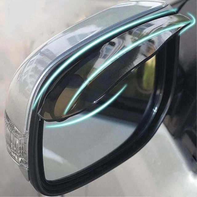 2Pcs Car Anti Water Mist Film Anti Fog Rainproof Rearview Mirror Clear vision UK