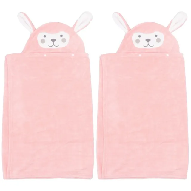 2 pz asciugamani da bagno con cappuccio bambini animali piccoli asciugamani da nuoto cotone morbido