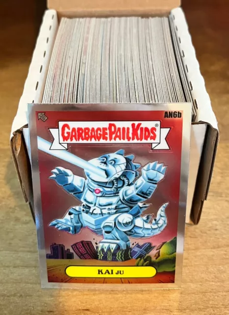 2021 Topps Garbage Pail Kids (GPK) Chrome Series 4 Complete Set (100 Cards)