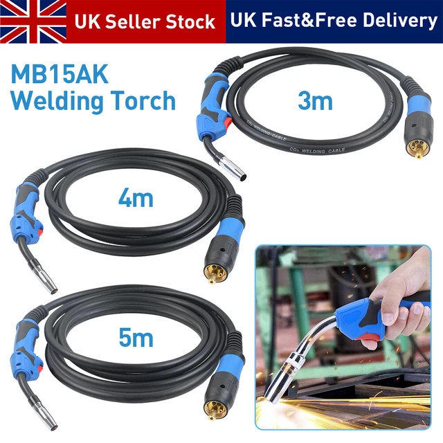 Torch MIG/MAG MB-15AK 5 Mètres Refroidi à Air - Connecteur Euro, Pour Soudeur