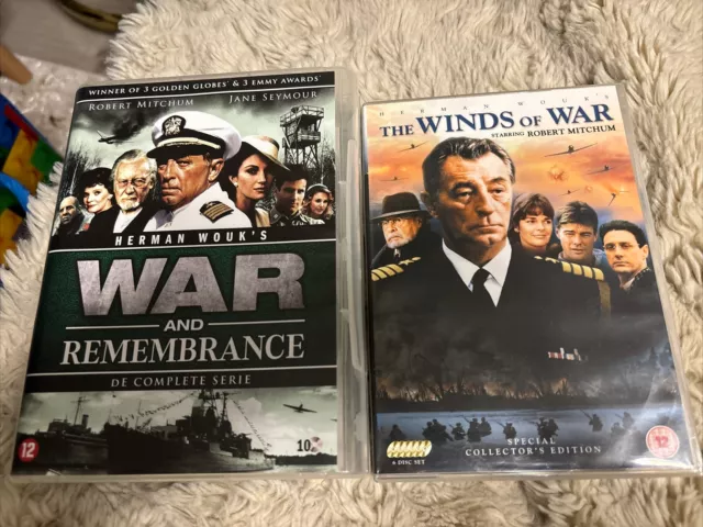 War And Remembrance Complete Series DVD Dutch Import  & Winds Of War Uk DVD