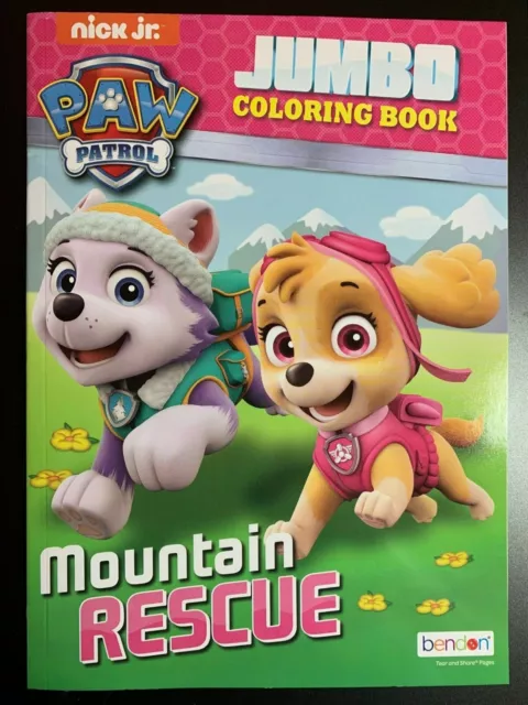 1 Paw Patrol Coloring Books Jumbo Color Activity Great Gift Kids