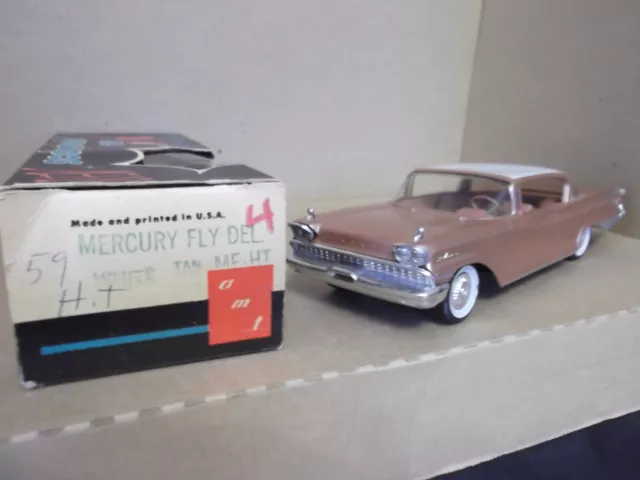 1959 Mercury Parklane Vintage Automotive Dealer Promo 1:25 Scale Original Box