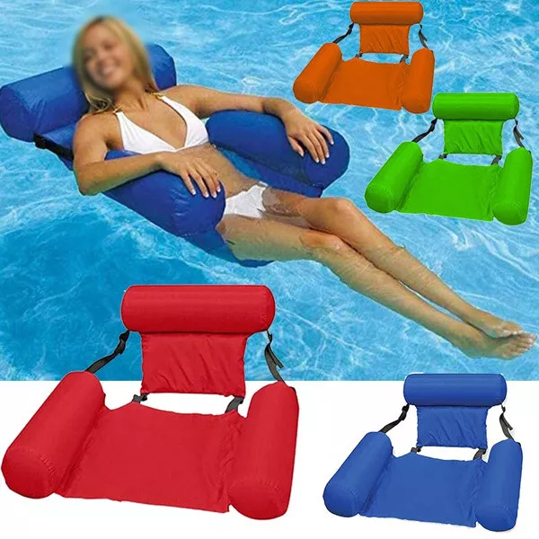 POLTRONA GONFIABILE FLAMINGUEO 180x114 Cm - MATERASSINO SPIAGGIA/PISCINA, PVC RESISTENTE, PORTATA 125 KG