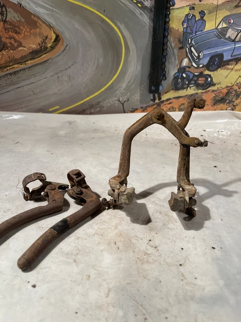 Kit Câbles Et Gaines De Frein Pour Vélo - 2 Câbles Bowden + Gaines - Compatible VTT, Route, Ville - Couleur Orange
