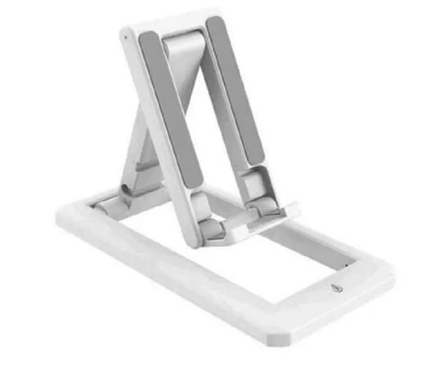 Soporte para Móvil de Mesa Extensible Soporte Móvil Escritorio Base Resistente