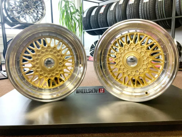 NEW 4 x 17 inch alloy wheels 4x108 Forzza Malm Gold 8,5J R17 Felgen for Citreon