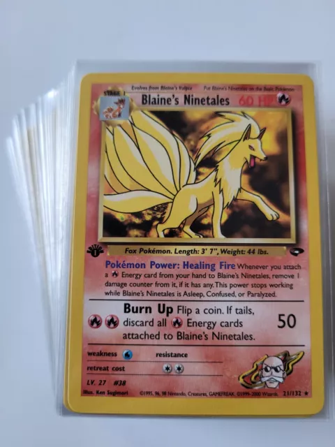 Pokémon Gym Challenge 1st Edition - You Choose  *PLEASE READ DESC* L@@K