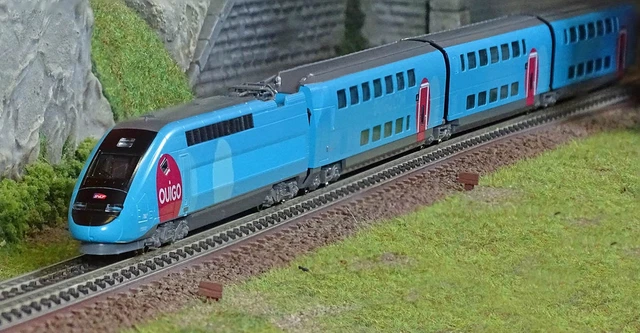 Coffret Kato 10-1763 TGV OUIGO 10 Voitures échelle N - Train Miniature Neuf