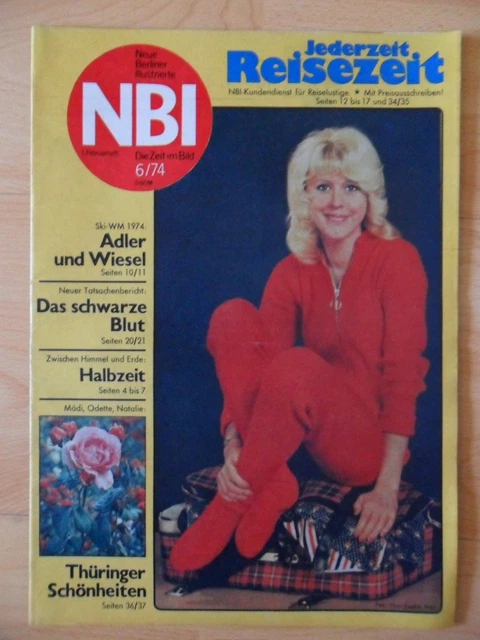 NBI 6 - 1974 ** Ski-WM Adler & Wiesel Rosen Hans Rinn Norbert Hahn Kalaschnikow