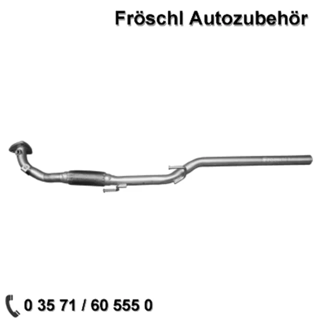 für Seat Cordoba Ibiza Skoda Fabia Vw Polo 1.2i 16V Hosenrohr Rohr Flexrohr y*