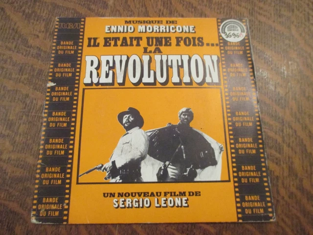 45 TOURS ENNIO MORRICONE il etait une fois... la revolution EUR 10,00