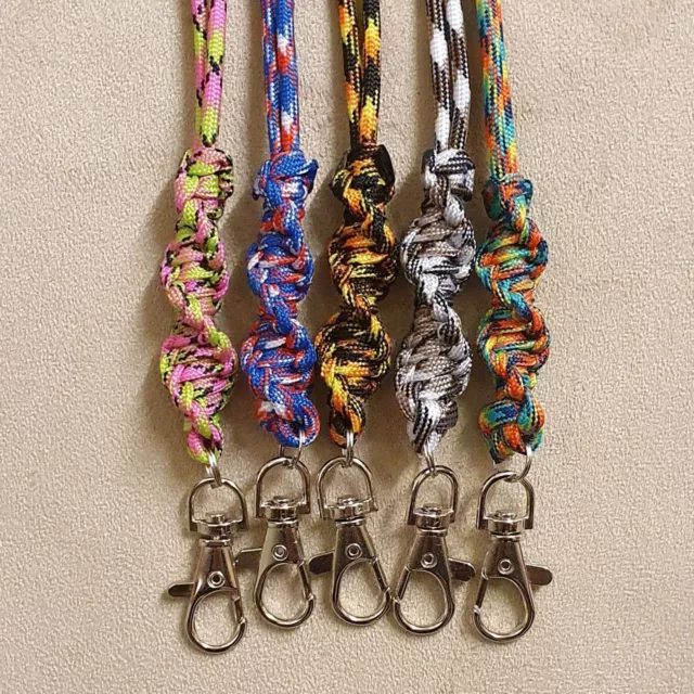 Paracord Lanyard for Gun Dog Training ACME whistle twist design lots of colours