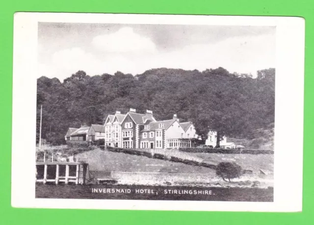 Vintage Postcard. The Inversnaid Hotel, Stirlingshire, Scotland.