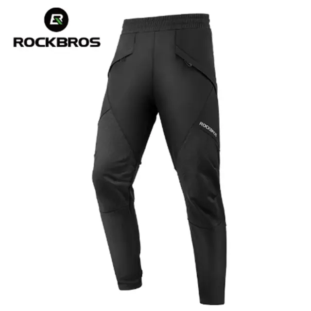 ROCKBROS Warm MTB Bike Pants Winter Autumn Sports Bicycle Trousers Cycling Pants