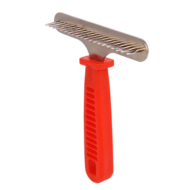 1PC Slicker Pinsel für Hunde Hund Verschütten Pinsel Katze Selbst Groomer