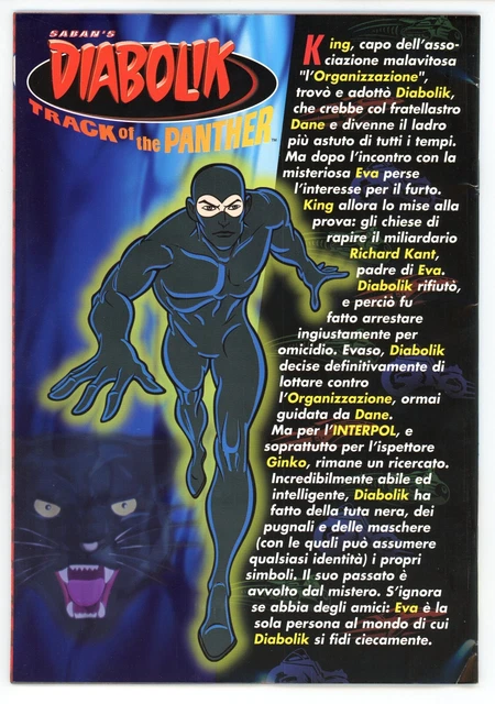 Diabolik (Saban's) - Figurine articulée 30cm - Giochi Preziosi