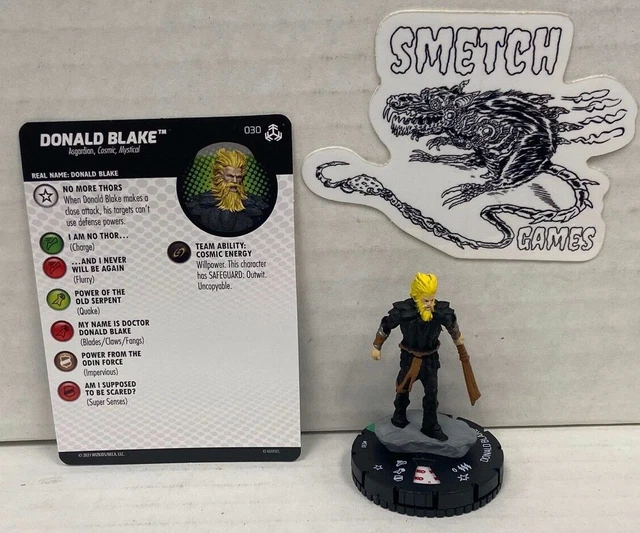WOTR 030 Donald Blake Uncommon Figure Marvel Heroclix Avengers War of the Realms