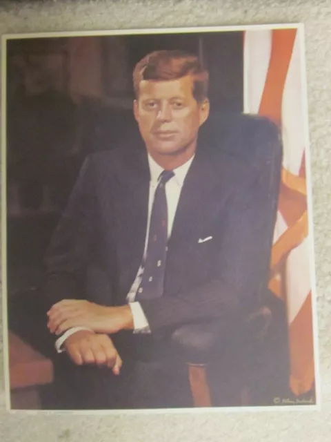 John F.Kennedy White House photo print-new'old stock',8 & 10 inches