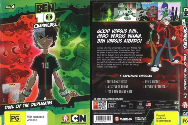 Ben 10 Omniverse: Duel of the Duplicates (DVD) 