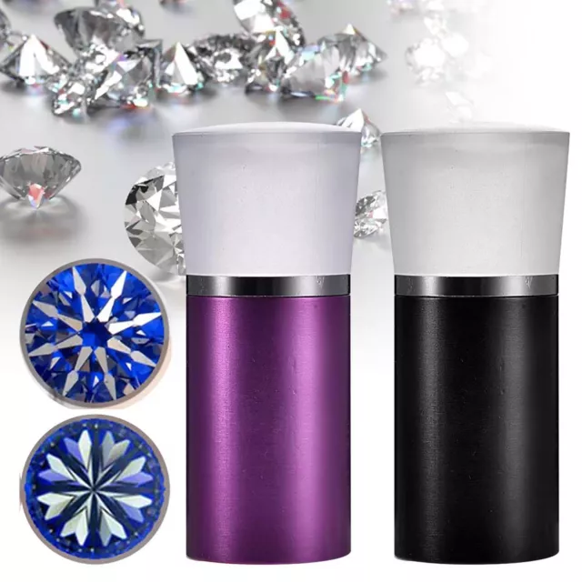 Lupa de corte de diamantes 10X gemas corazones y flechas lupa visor de joyas TPG