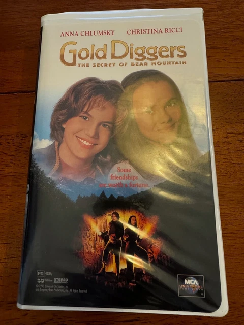 VHS 1995 Vintage Movie Titled Gold Diggers the Secret of Bear 