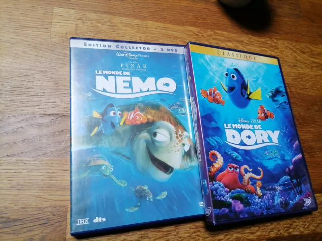 Disney le monde de Dory + le monde de Nemo VF