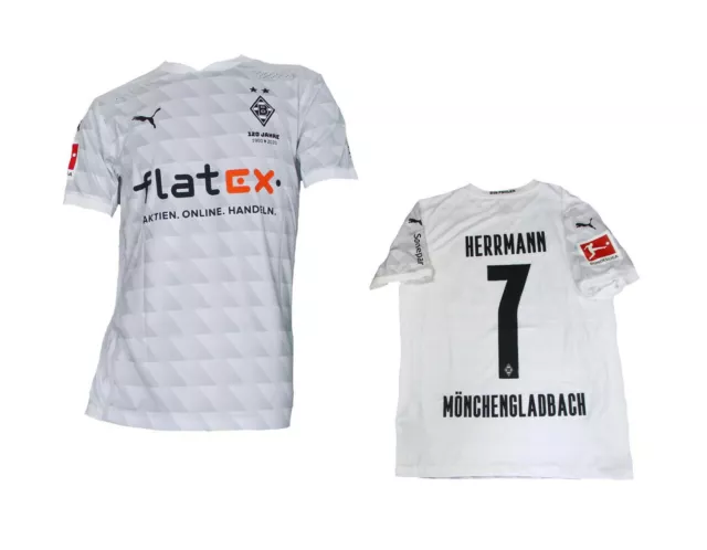 Borussia Mönchengladbach Trikot Spielertrikot Puma Player Issue Herrmann Jersey