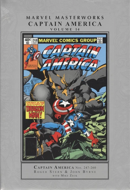 Marvel Masterworks Captain America Hardcover Vol 14 Vf/Nm Marvel Hohc 2022