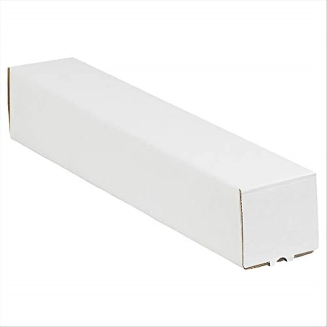 Mailing Tubes with Caps 3 Inch X 3"L X 25"H, 25-Pack | Cardboard Tube Mailer for