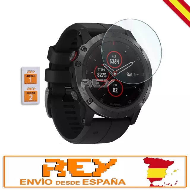 Protector Pantalla GARMIN FENIX 6X PRO 51 mm Cristal Templado p1334 vr